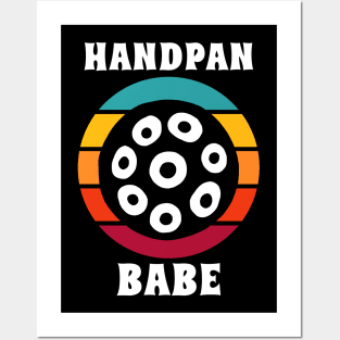 Handpan Babe Posters and Art